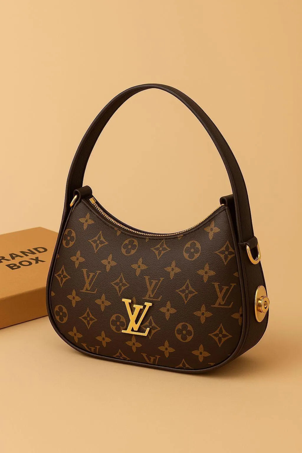 Girl's Leather Plain Shoulder Bag