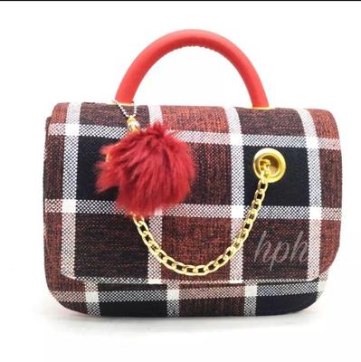 Girl's Jute Textured Shoulder Bag