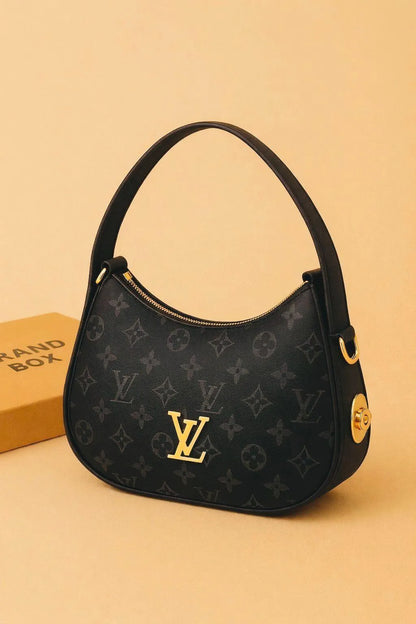 Girl's Leather Plain Shoulder Bag