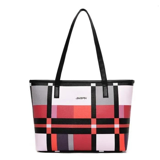 Colorful Women's Polyester Tote Bag - 1 Pc Printed Shoulder Bag