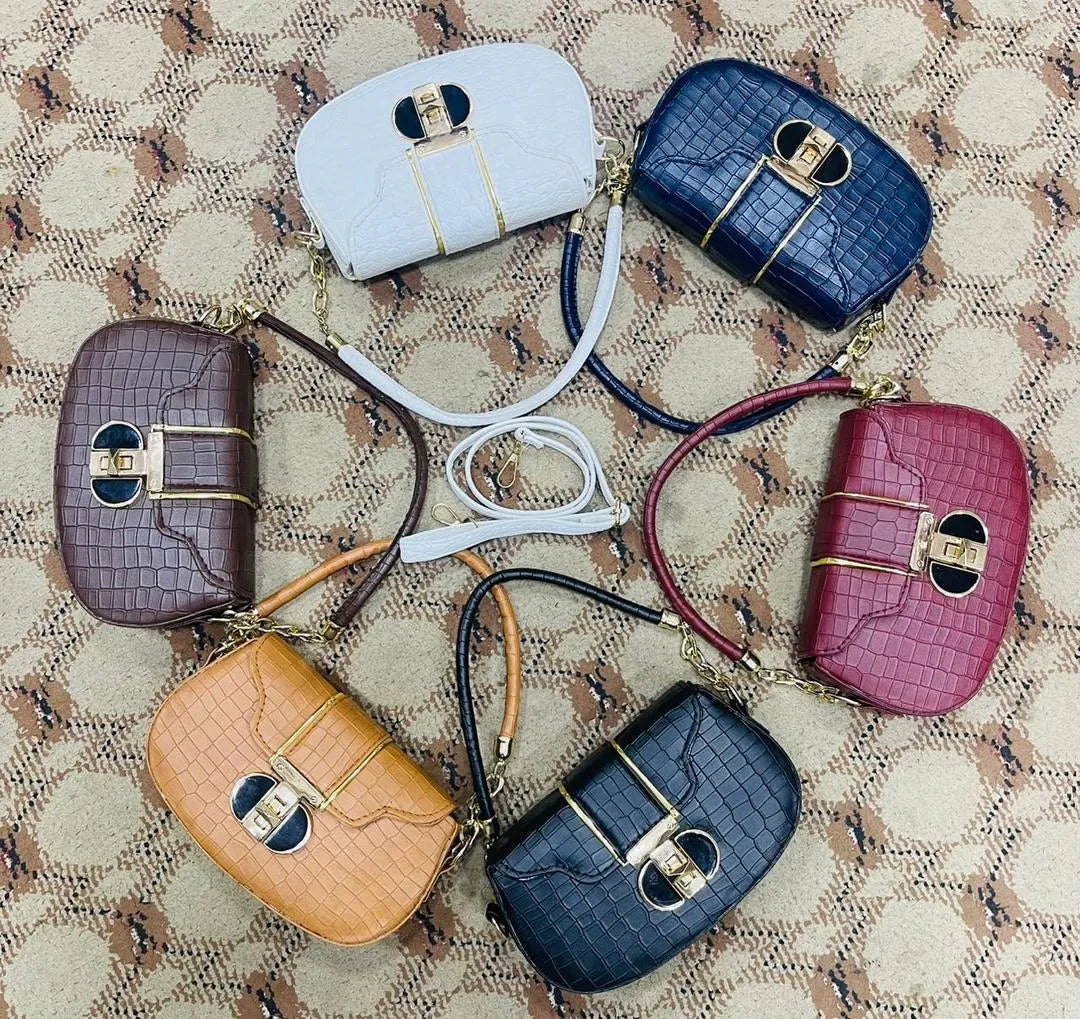 Party Ware Cross Body Bag With Tow Strap