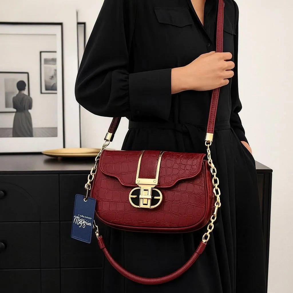 Party Ware Cross Body Bag With Tow Strap