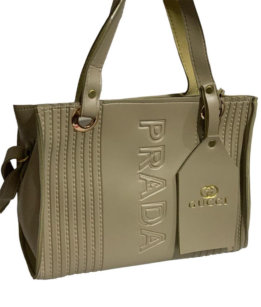 Women's Rexine Plain Hand Bag